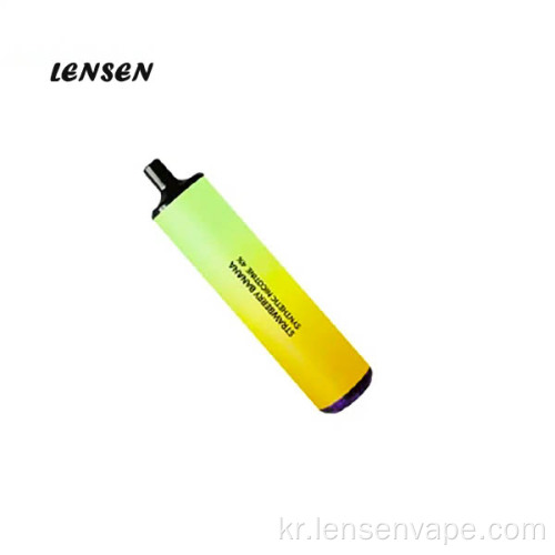 Lensen 800mAh 배터리 9.6ml 과일 향료 일회용 vape